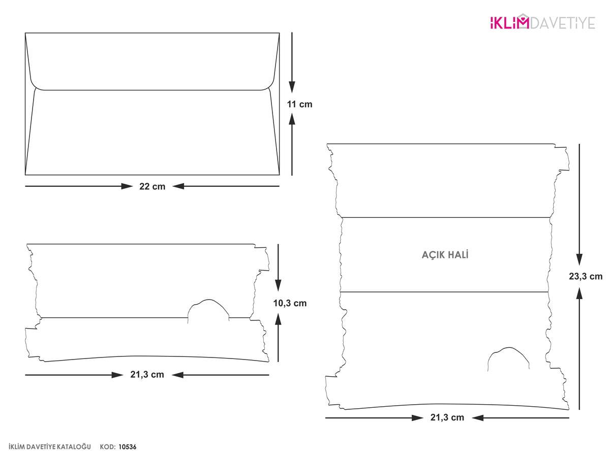 İklim Davetiye     10536 - 7