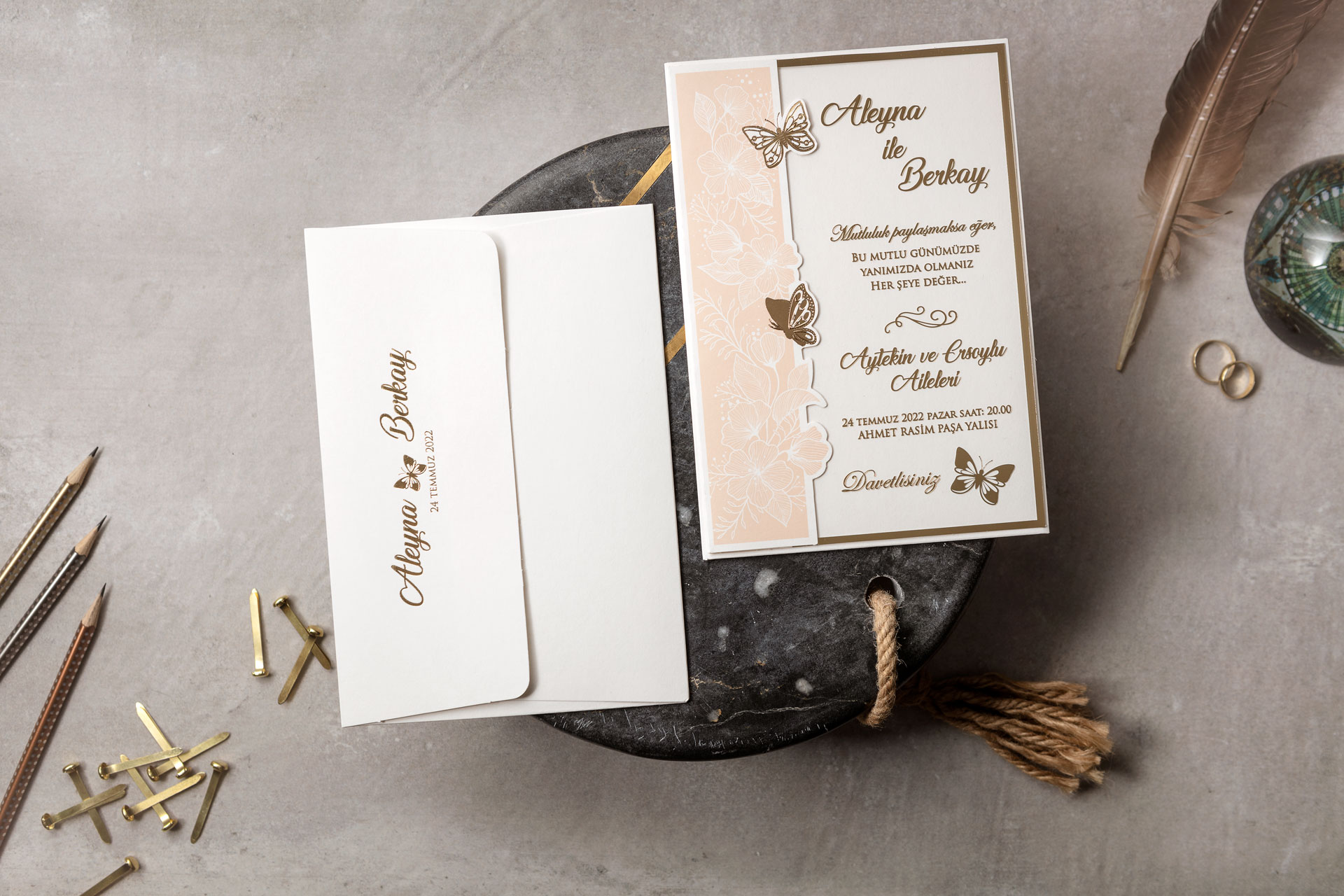 Wedding Davetiye     8414 - 2