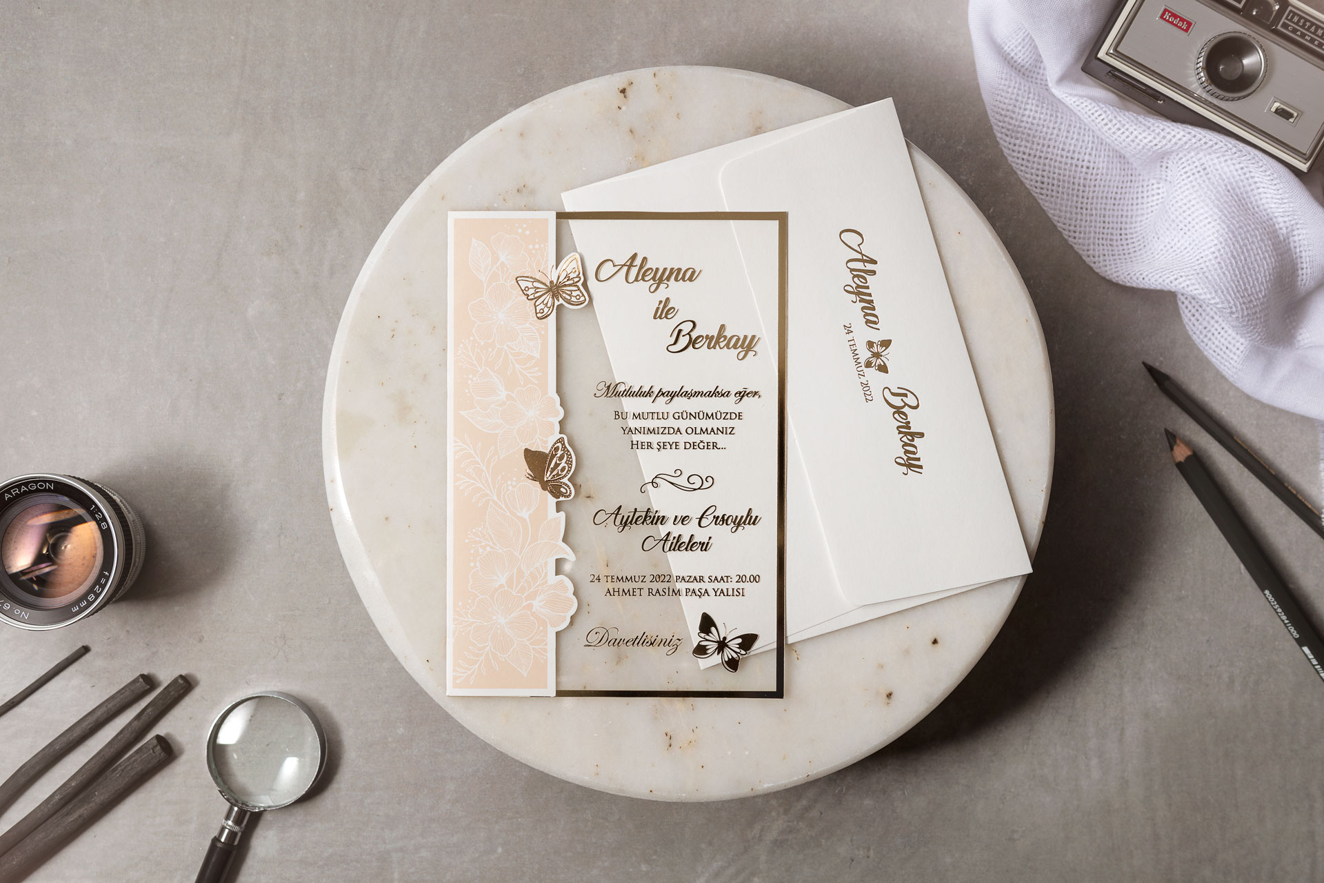 Wedding Davetiye     8414 - 3